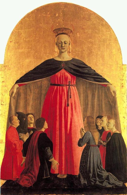 Piero della Francesca Polyptych of the Misericordia